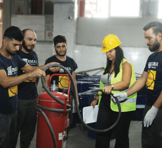 BMA team and QHSE practices