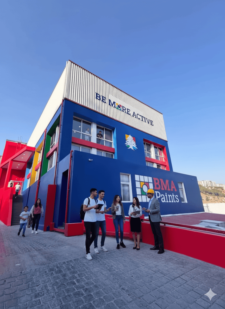BMA Paints Building